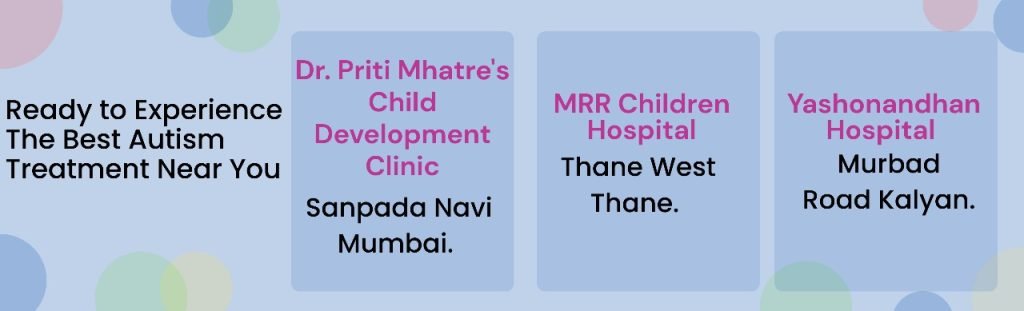 Locations of Autism Treatment