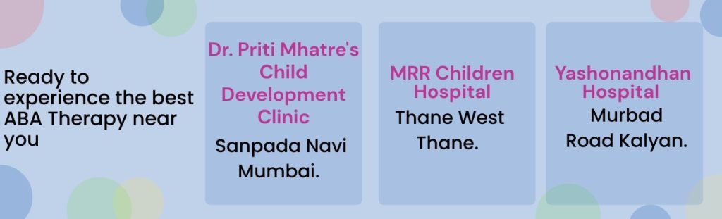 Locations of ABA therapy Treatment